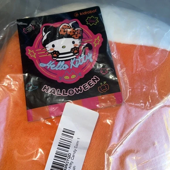 🎃HELLO KITTY CANDY CORN 13” PLUSH TOY - Picture 14 of 14